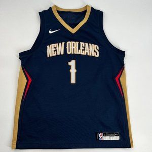 NBA New Orleans Pelicans Swingman Jersey Nike Zion Williamson Youth L
